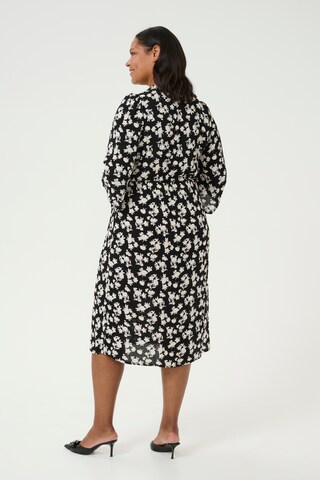KAFFE CURVE Kleid  'Juna ' in Schwarz