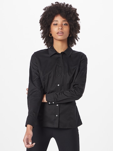 GUESS Блуза 'CATE' в черно: отпред