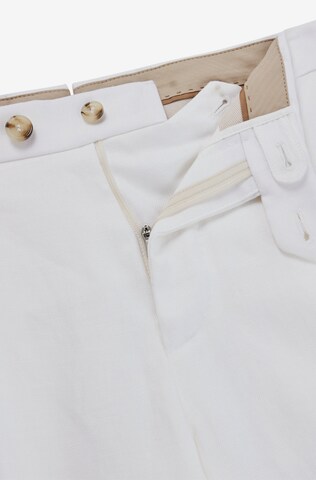 BOSS Loose fit Pleated Pants 'L-Peet-Pleat ' in White