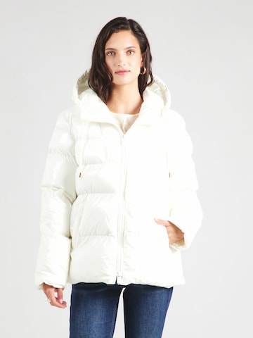 PINKO Winterjas 'ELEODORO' in Wit: voorkant