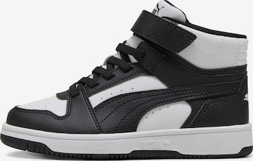 Baskets 'Rebound Slam Mid Ac Ps' PUMA en noir : devant