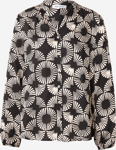 MORE & MORE Bluza u boja pijeska / crna, Pregled proizvoda