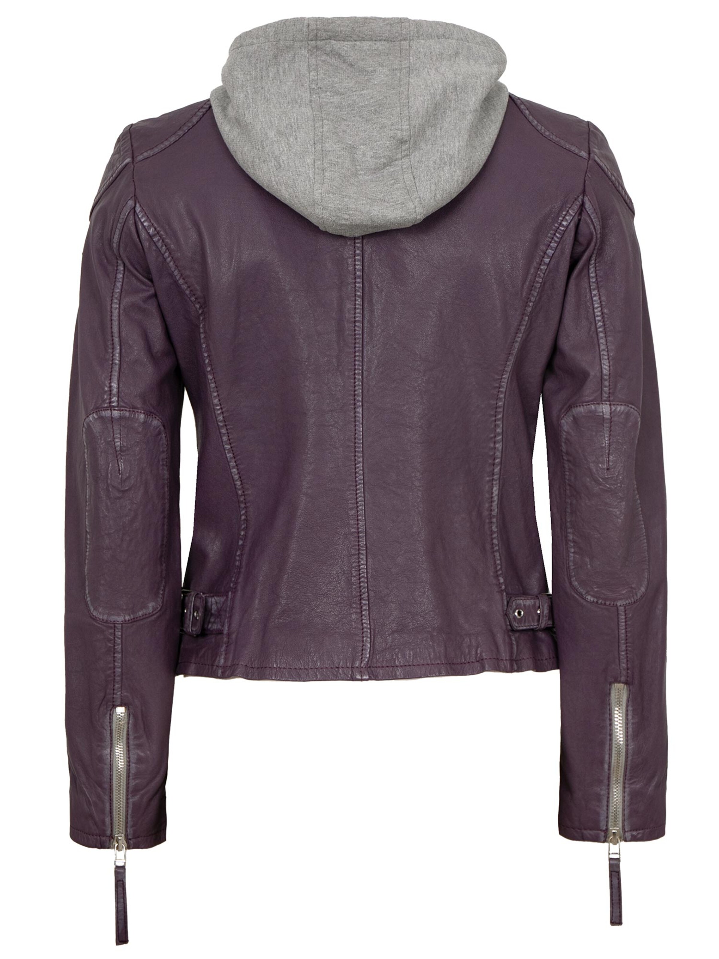 Gipsy by Mauritius Between-Season Jacket 'GWFinja' in Purple