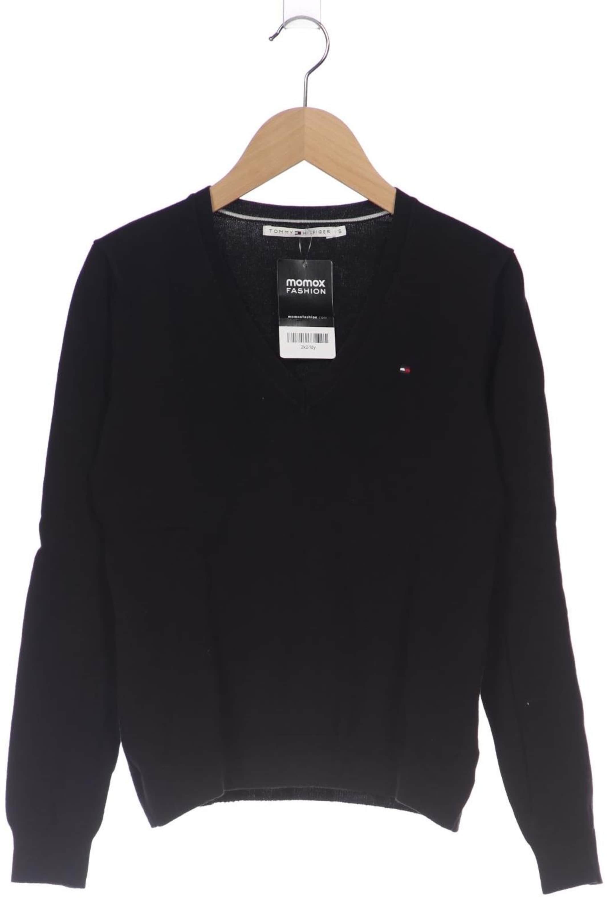 TOMMY HILFIGER Pullover S in Schwarz: Vorderseite
