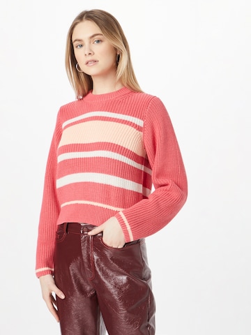 Pull-over WEEKDAY en rose : devant