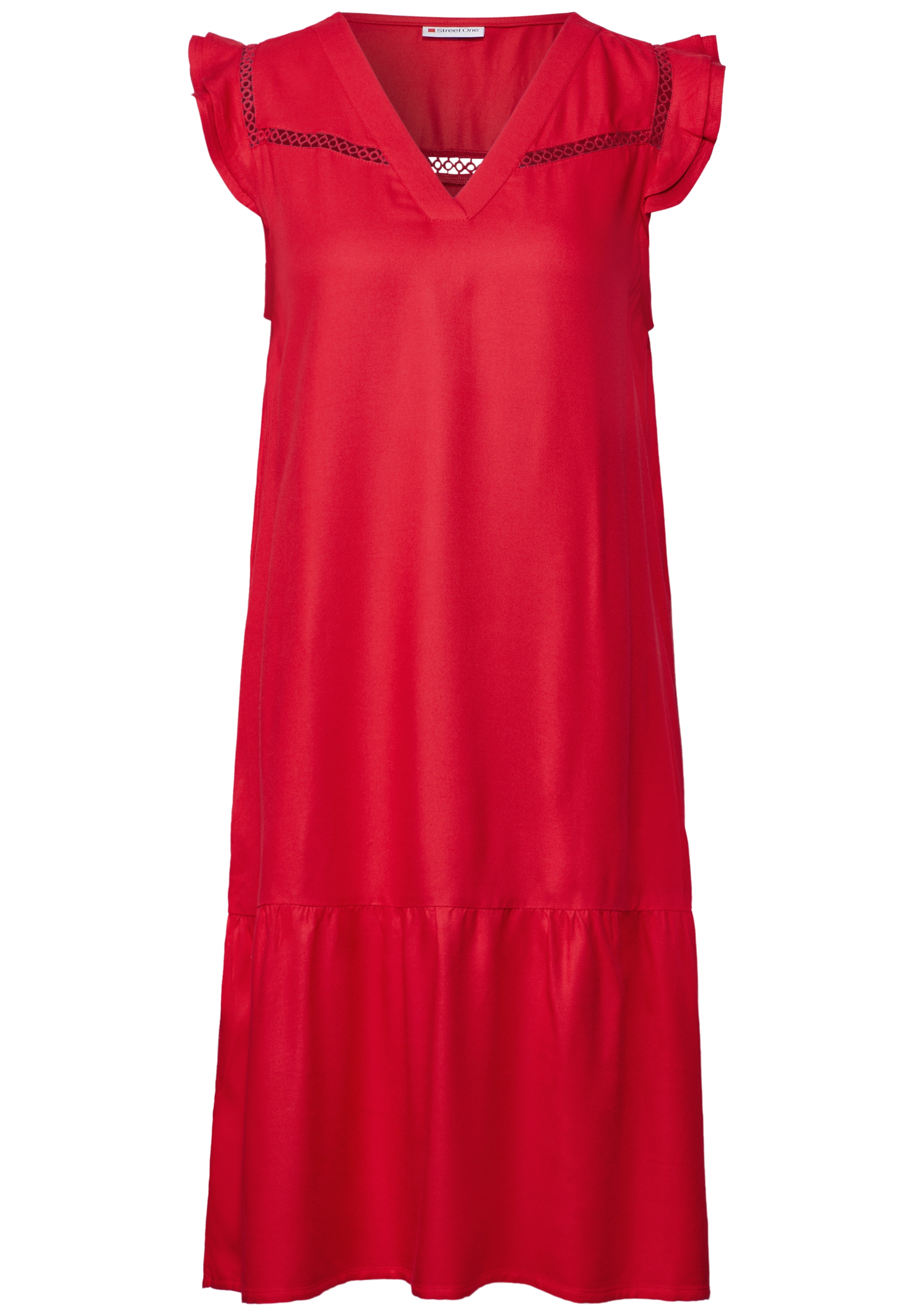 STREET ONE Kleid in Rot: Vorderseite