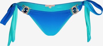 Moda MinxBikini donji dio 'Club Tropicana' - plava boja: prednji dio