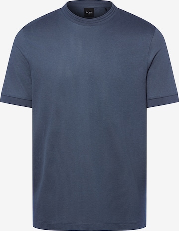 T-Shirt 'H-Thompson' BOSS en bleu : devant