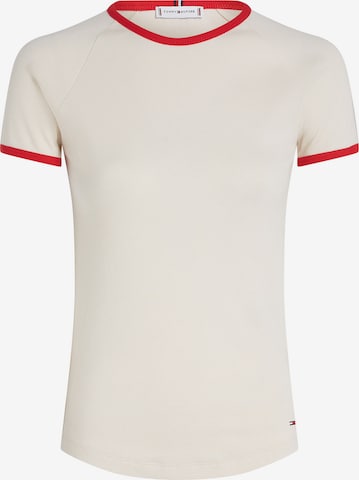 TOMMY HILFIGER Koszulka w kolorze beżowy: przód