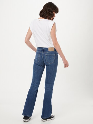True Religion Bootcut Jeans 'BECCA' in Blauw