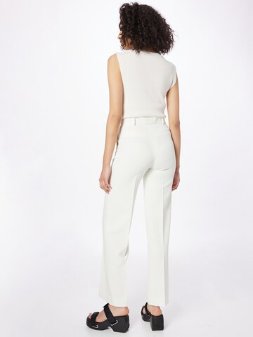 The Kooples Regular Trousers with creases in Beige