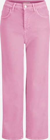 Rich & Royal Wide leg Jeans i rosa: framsida
