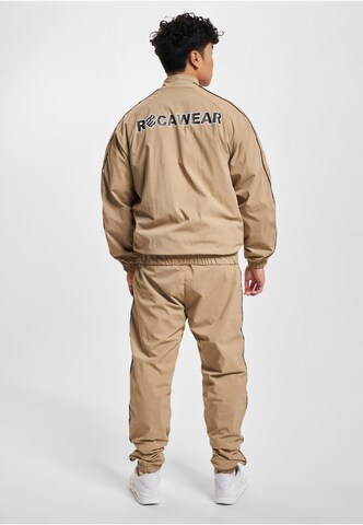 ROCAWEAR Sweat suit 'Champ' in Beige