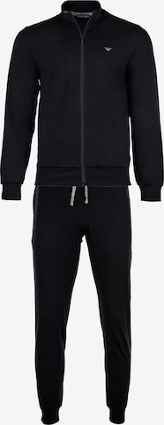 Emporio Armani Sweatsuit in Black: front