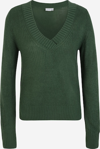 VILA Sweater in Green: front