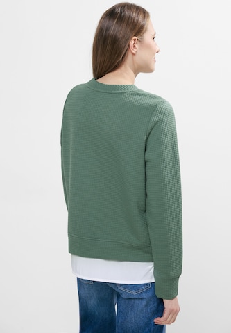 CECIL Sweatshirt in Grün