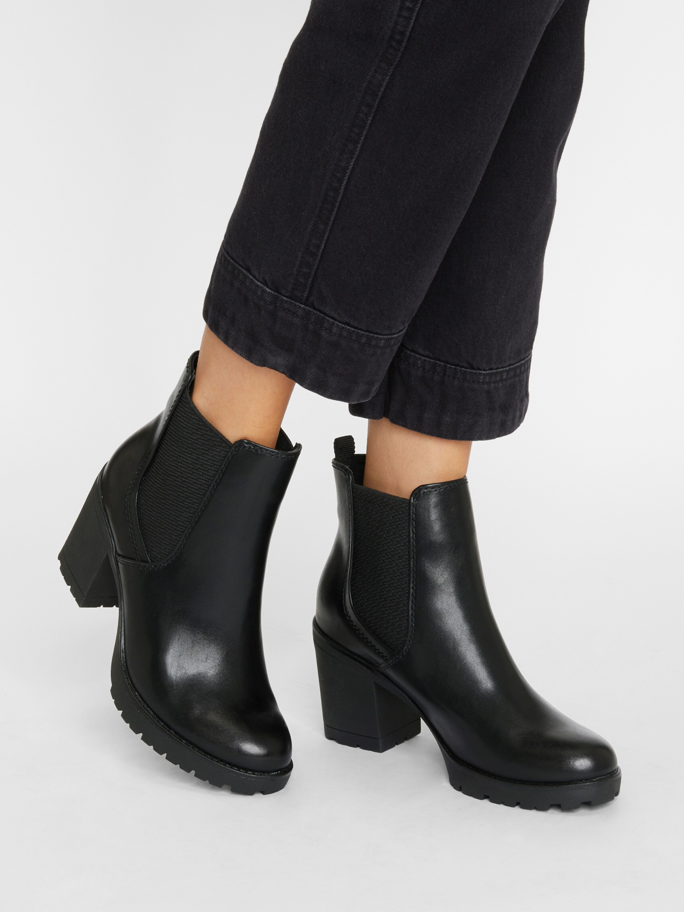 MARCO TOZZI Chelsea boots in Zwart | ABOUT YOU