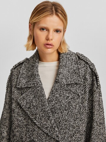 Bershka Between-seasons coat in Grey