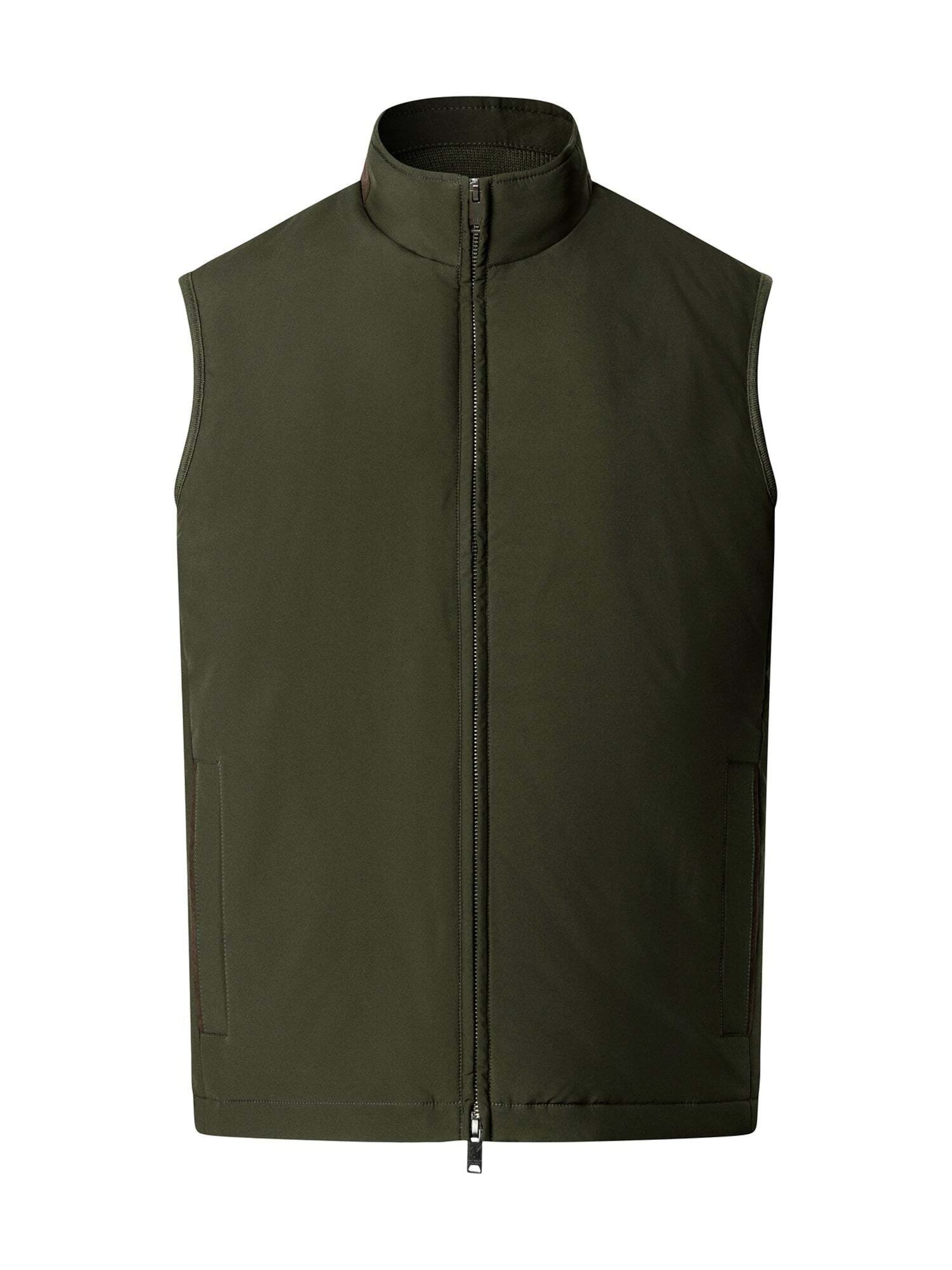 Hackett London Vest 'Windsor' in Green: front
