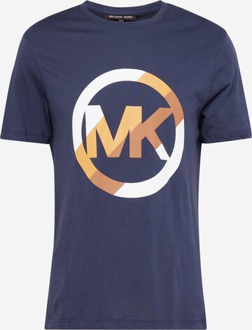 Michael Kors T-Shirt  'VICTORY' in Blau: predná strana