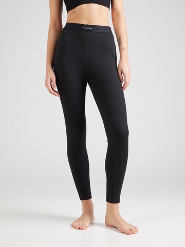 Skinny Biancheria intima lunga di Calvin Klein Underwear in nero: frontale