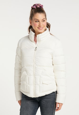 MYMO Winter Jacket in White: front