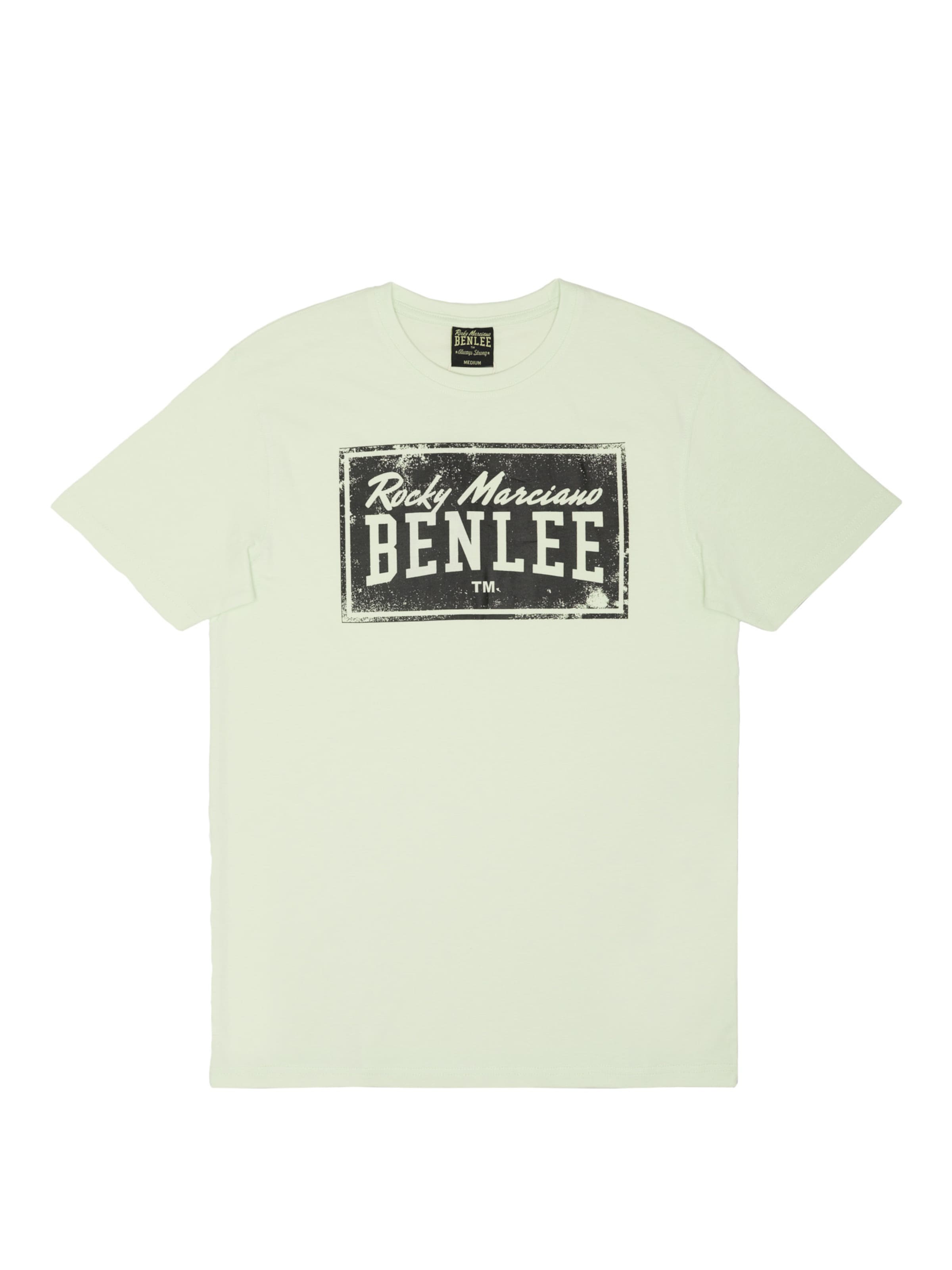 T-Shirt 'BOXLABEL' Benlee en vert : devant