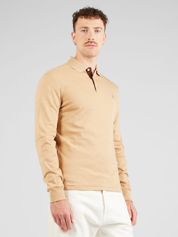 T-Shirt Polo Ralph Lauren en beige : devant