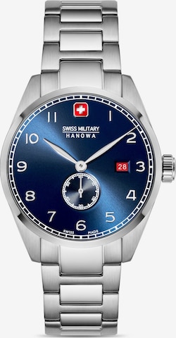 SWISS MILITARY HANOWA Uhr in Blau: predná strana
