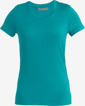 ICEBREAKER Performance Shirt 'Tech Lite' in Blue: front