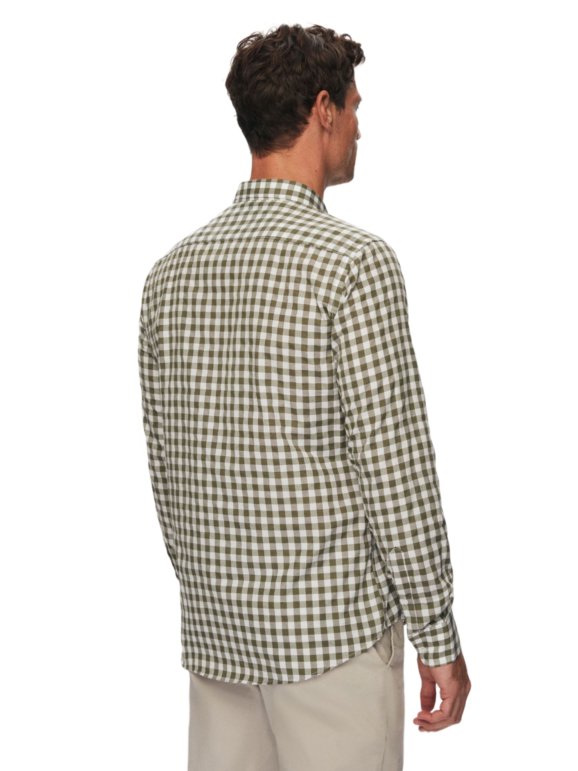 D’S Damat Regular fit Button Up Shirt in Green