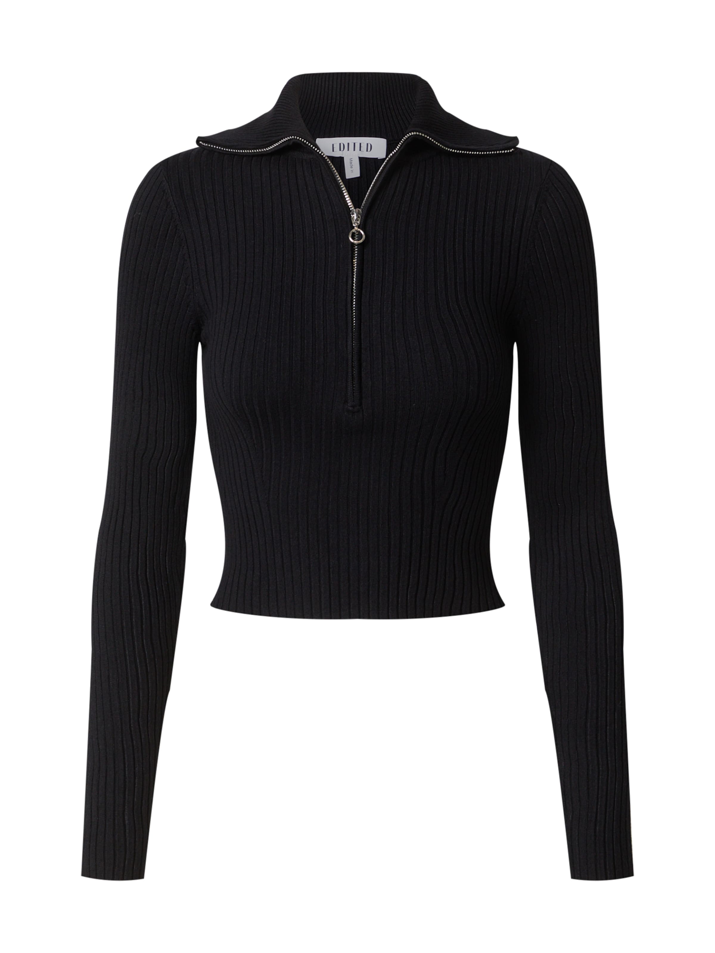 EDITED Kampsun 'Fritzi', värv must: eest vaates