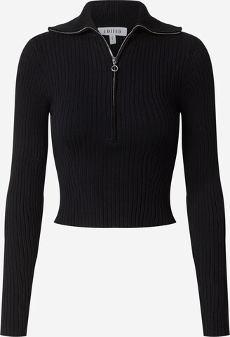 EDITED Sweater 'Fritzi' in Black: front