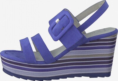 MARCO TOZZI Sandalen met riem in de kleur Donkerlila, Productweergave