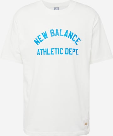 balts new balance T-Krekls: no priekšpuses