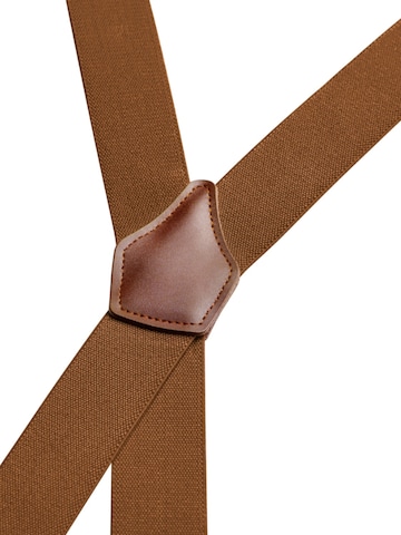 Trendhim Suspenders 'Vexel' in Brown