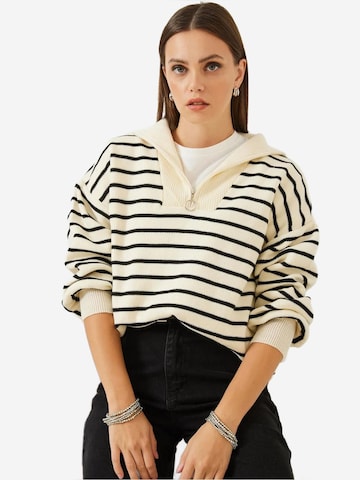 Bianco Lucci Kampsun 'Pullover', värv beež