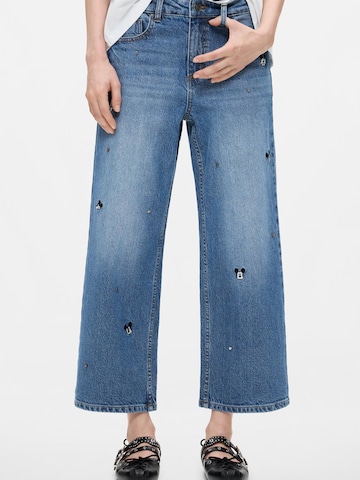 Desigual regular Jeans i blå: forside