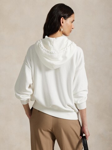 Polo Ralph Lauren Sweat jacket 'ISLAND' in White