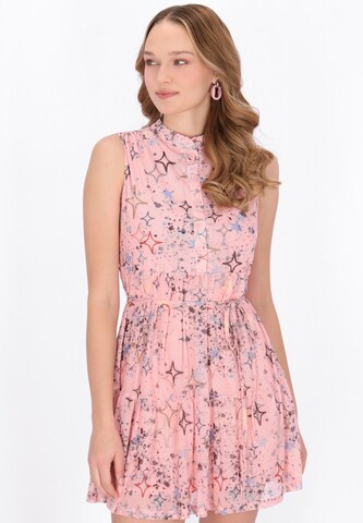 Robe-chemise 'Young Fashion' MYMO en rose : devant