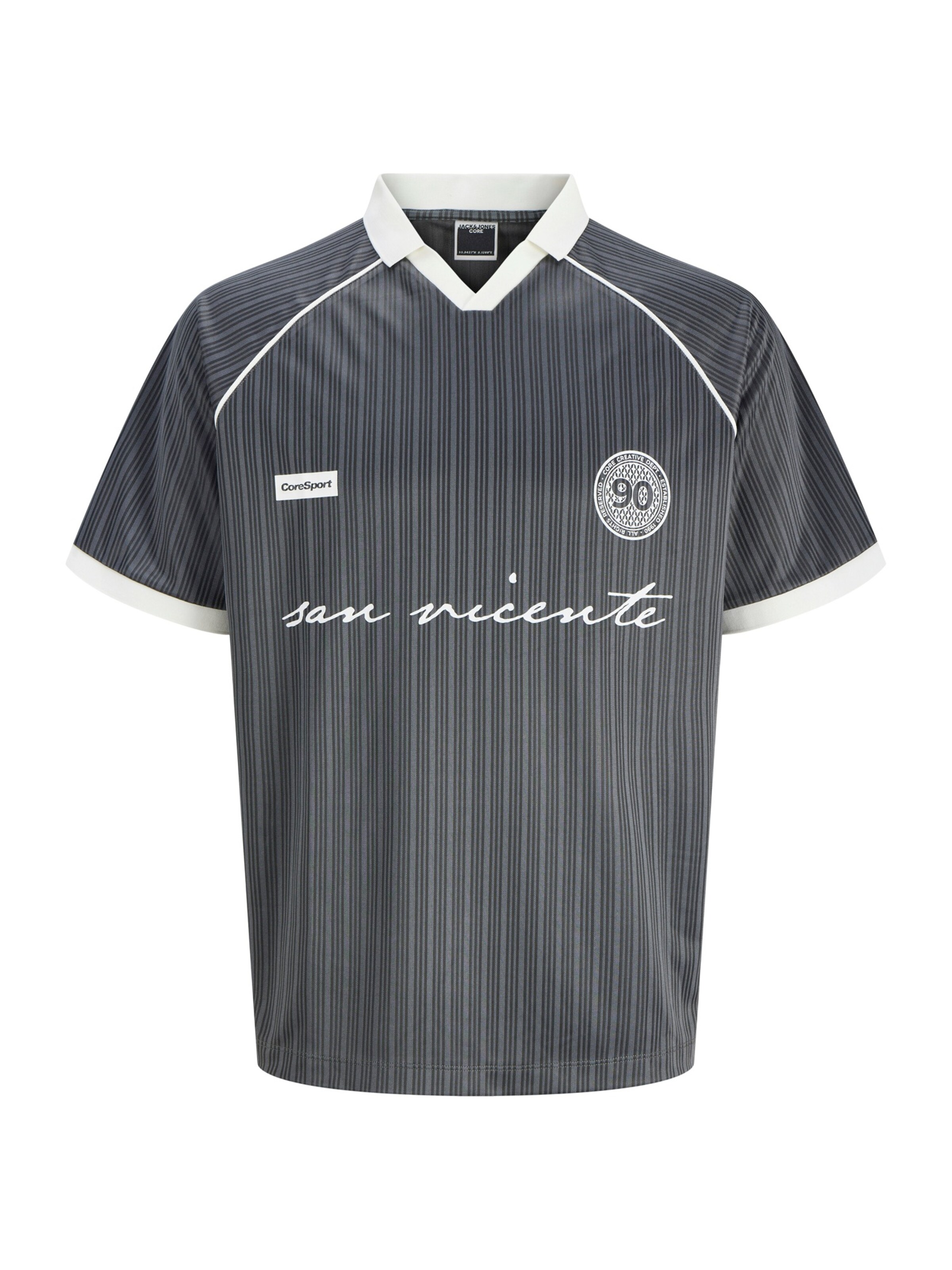 JACK & JONES - Camiseta 'JCOETERNA' en gris: frente
