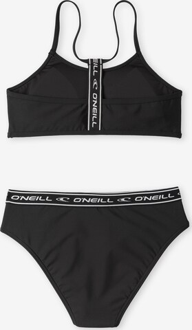 O'NEILL Bustier Bikini 'Sportclub' - fekete