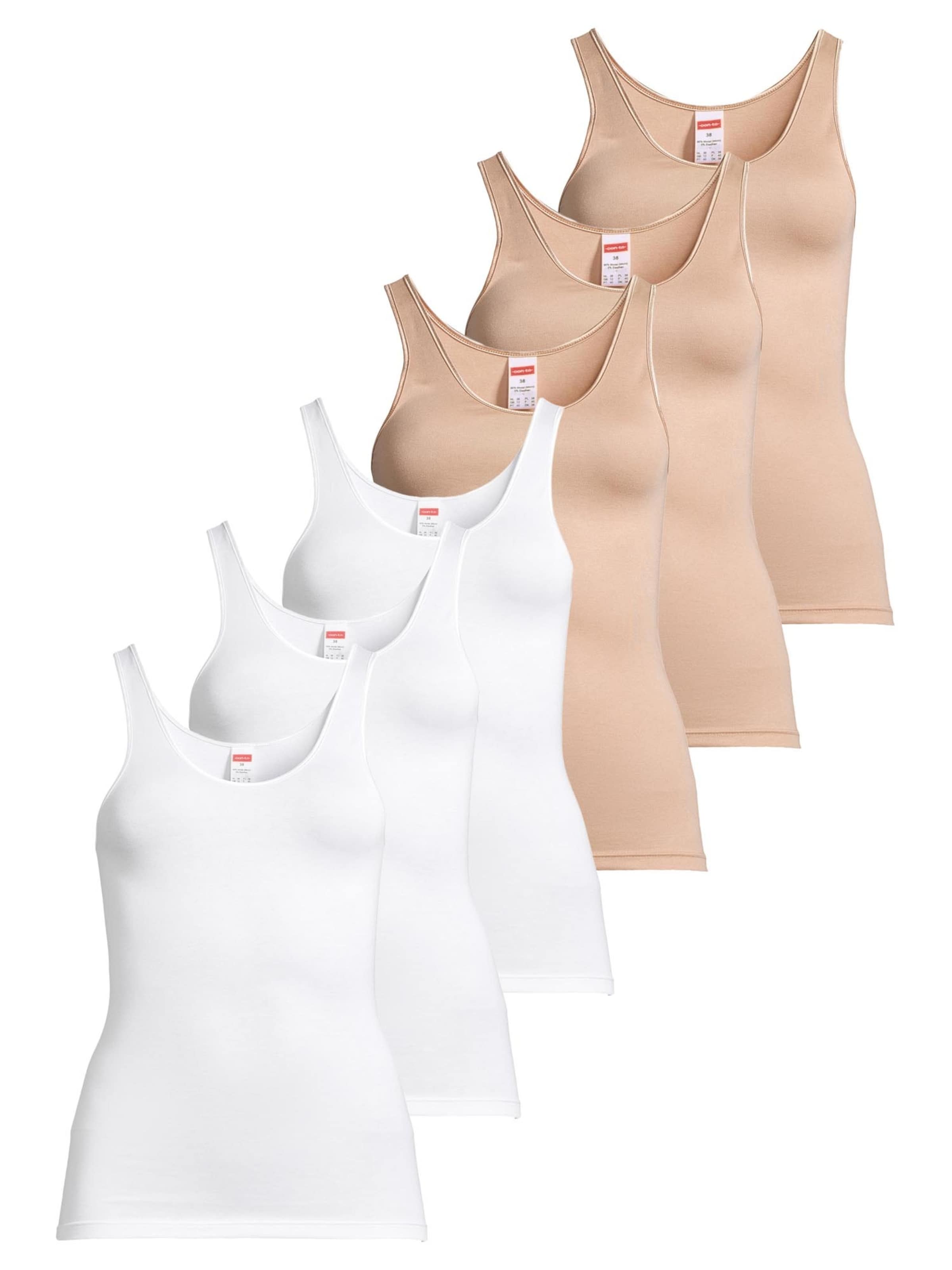 CON-TA Unterhemd 'Modal'‌‌‌‌‌‌ in Braun: Vorderseite