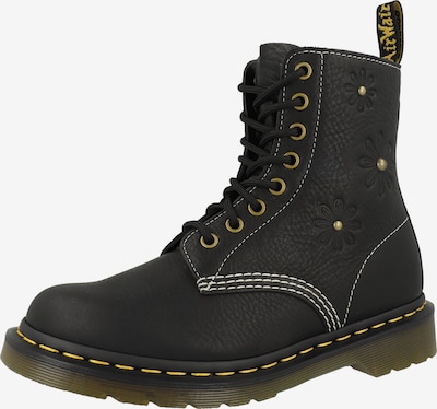 Dr. Martens Bottines à lacets '1460 Pascal Flower' en 40 en noir, Vue avec produit