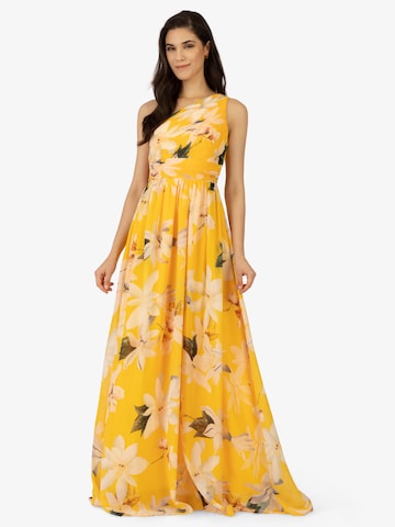 APART Evening Dress in Yellow: front