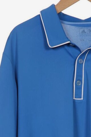 ADIDAS PERFORMANCE Poloshirt M in Blau
