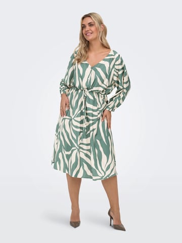 ONLY Carmakoma Dress 'CarCamille' in Green: front