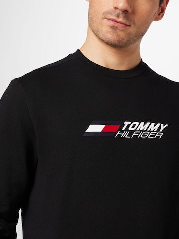 Tommy Hilfiger Sport Athletic Sweatshirt in Black