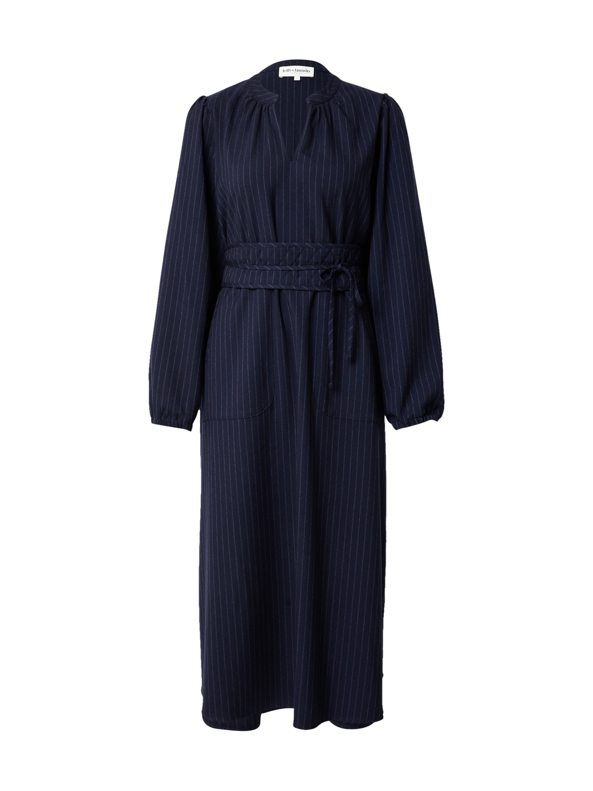 Rochie tip bluză 'Paris' de la Lollys Laundry pe albastru: față