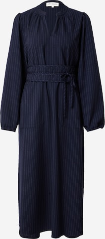 Rochie tip bluză 'Paris' de la Lollys Laundry pe albastru: față